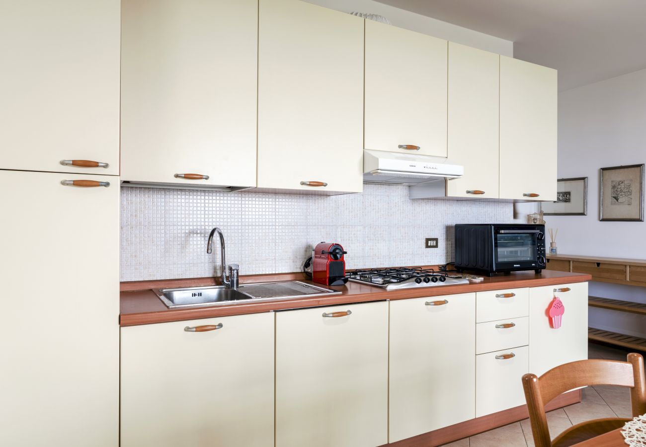 Ferienwohnung in Lazise - Regarda - Sogno View Wohnung mit Pool und Seeblick