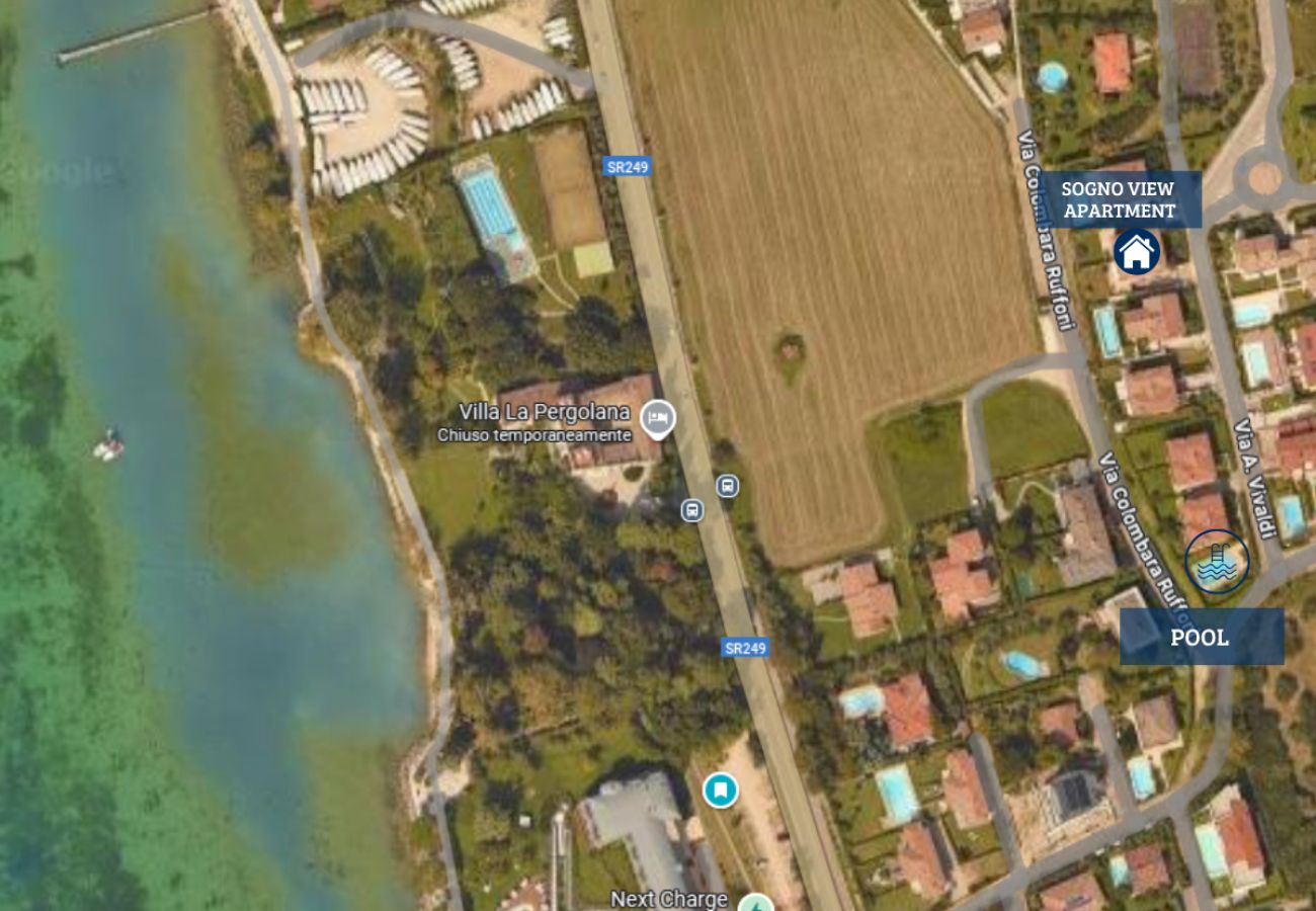 Ferienwohnung in Lazise - Regarda - Sogno View Wohnung mit Pool und Seeblick