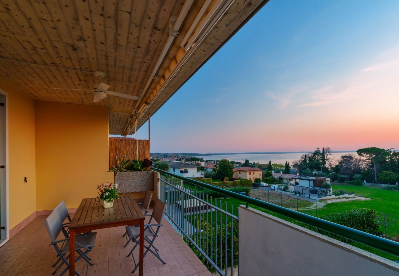 Ferienwohnung in Lazise - Regarda - Sogno View Wohnung mit Pool und Seeblick