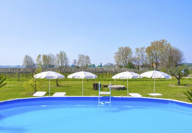  in Lazise - Regarda - Lagobaldo Wohnung mit Pool und Garten