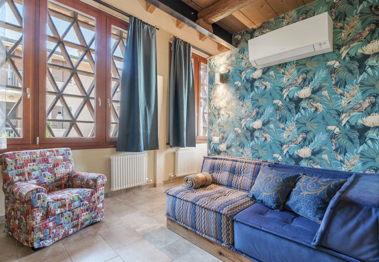 Ferienwohnung in Castelnuovo del Garda - Corte Monteleone - Wohung mit Kueche