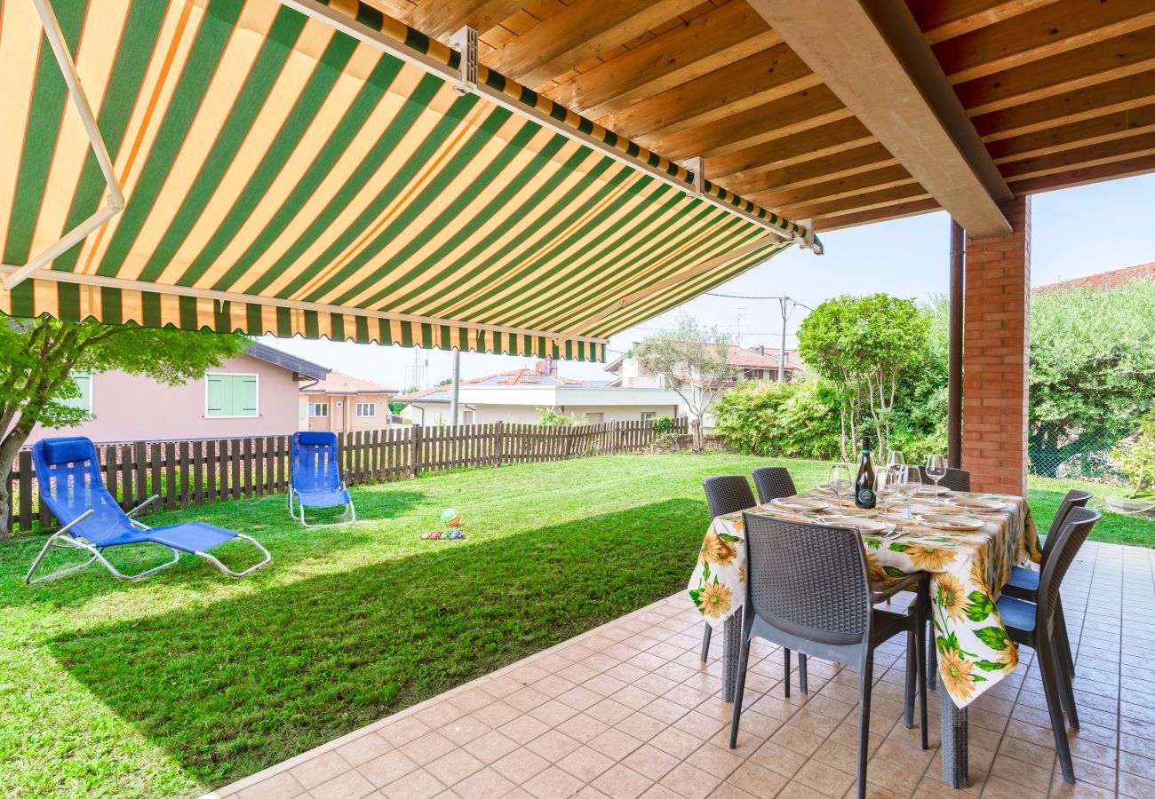Ferienwohnung in Lazise - Regarda -  Costa del Sole 2 barrierefreie Wohnung mit Garten und Pool