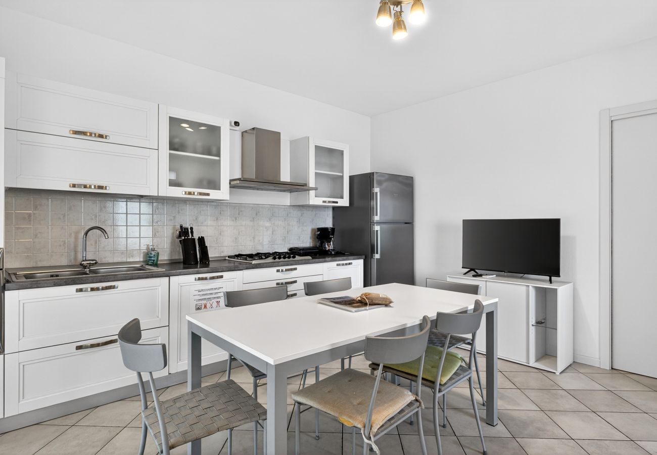 Ferienwohnung in Lazise - Regarda -  Costa del Sole 2 barrierefreie Wohnung mit Garten und Pool