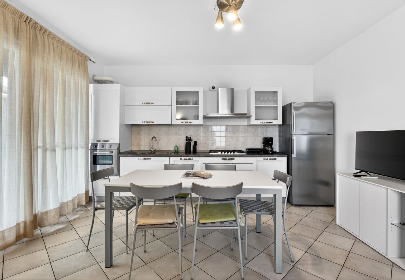 Ferienwohnung in Lazise - Regarda -  Costa del Sole 2 barrierefreie Wohnung mit Garten und Pool