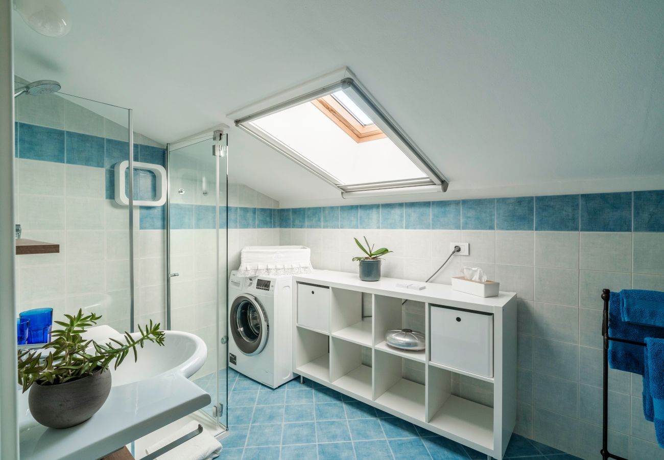 Ferienwohnung in Castelnuovo del Garda - Il Gelso del Garda Luxury Suite mit Pool, Fitnessraum, Dumpfbad