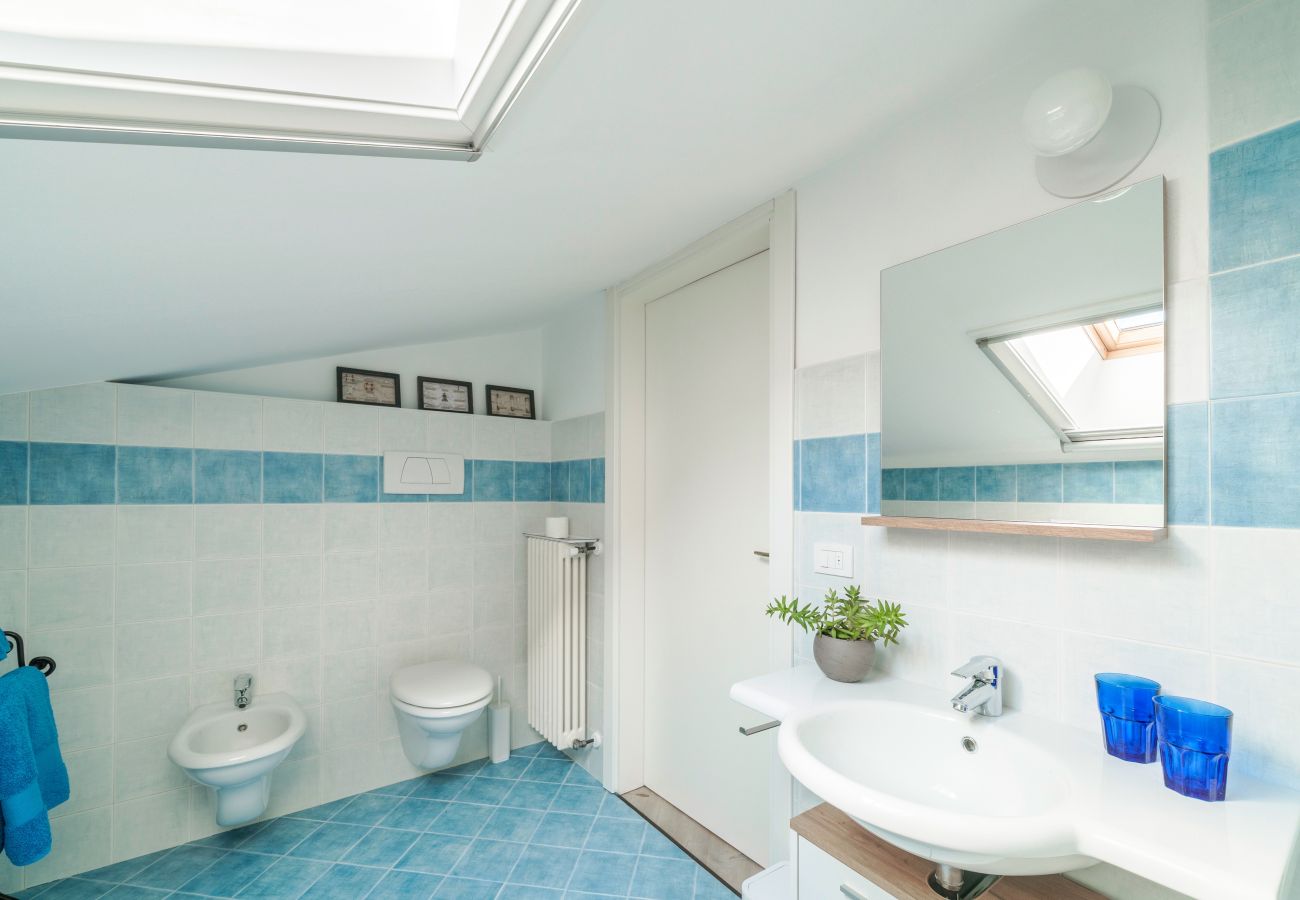 Ferienwohnung in Castelnuovo del Garda - Il Gelso del Garda Luxury Suite mit Pool, Fitnessraum, Dumpfbad