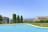 Ferienwohnung in Lazise - Regarda - Basiliko White Wohnung mit Pool und WLan
