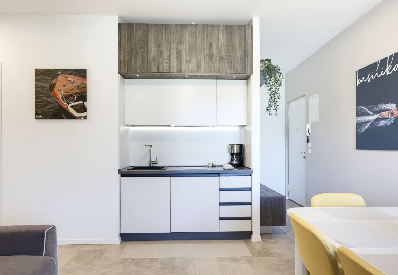Ferienwohnung in Bardolino - Regarda - Basiliko Sport Wohnung mit Tennis und Pool