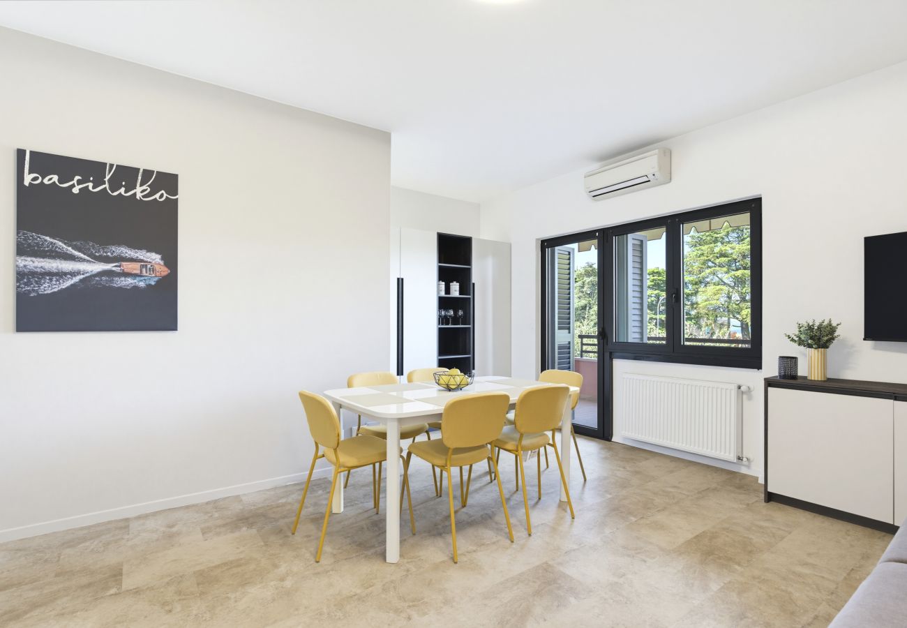 Ferienwohnung in Bardolino - Regarda - Basiliko Sport Wohnung mit Tennis und Pool