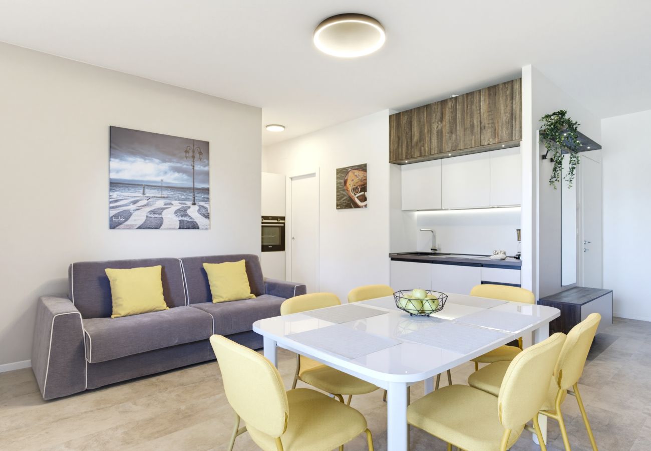 Ferienwohnung in Bardolino - Regarda - Basiliko Sport Wohnung mit Tennis und Pool