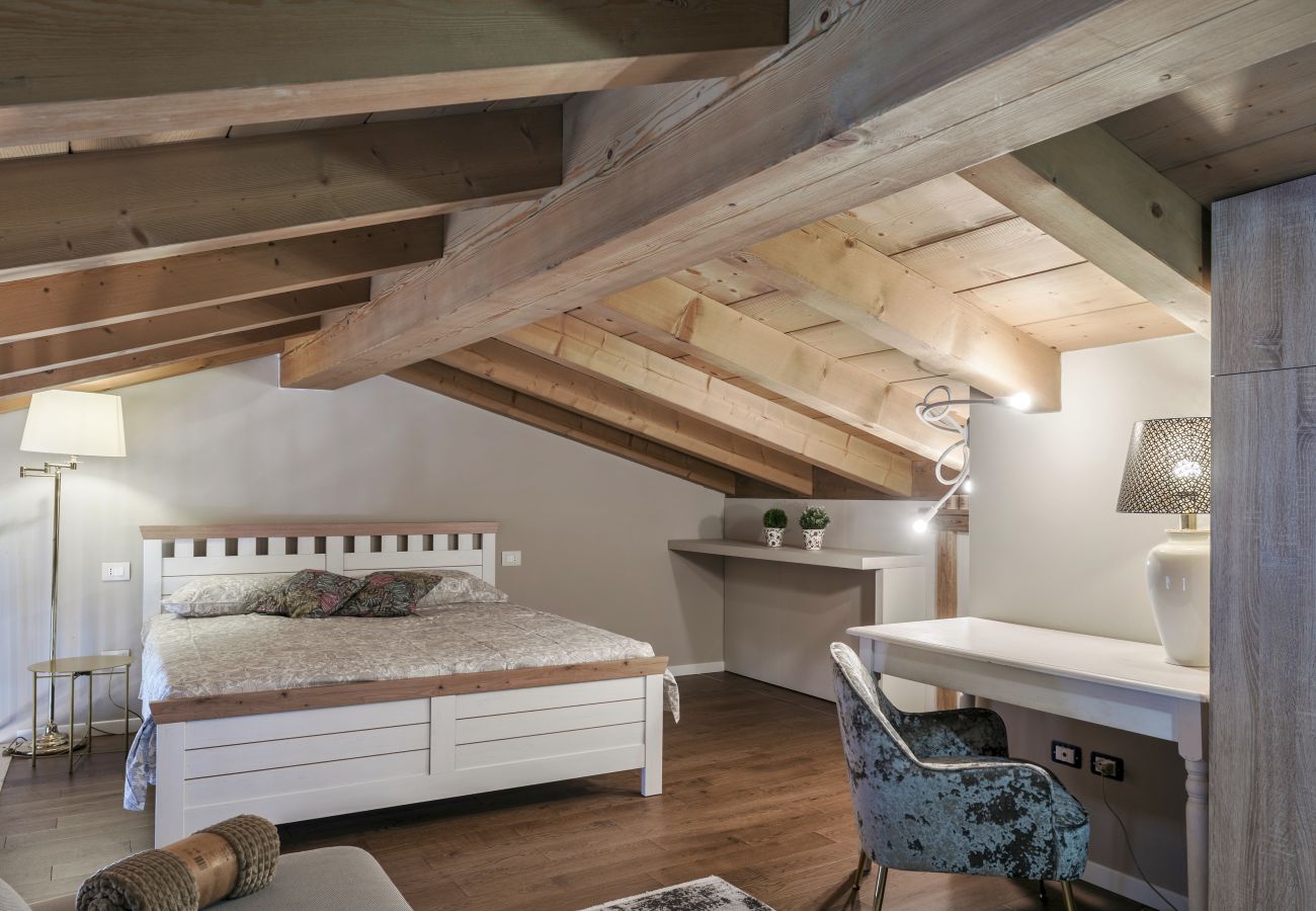 Studio in Castelnuovo del Garda - Corte Monteleone Apartment mit Kochnische, Klima, WLan