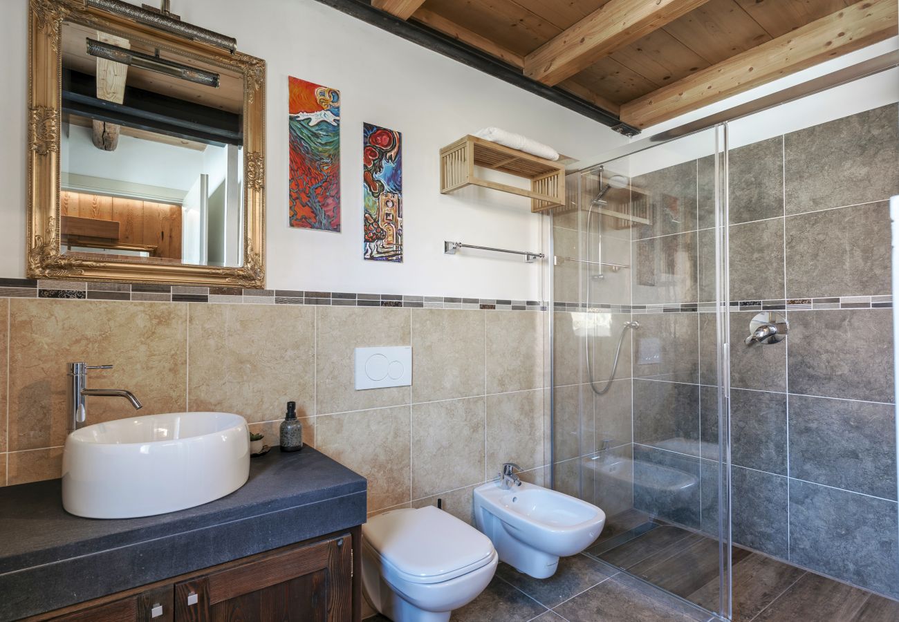 Studio in Castelnuovo del Garda - Corte Monteleone Apartment mit Kochnische, Klima, WLan