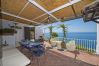 House in Praiano - Casa Sunset - Panoramic terrace overlooking Positano and Capri