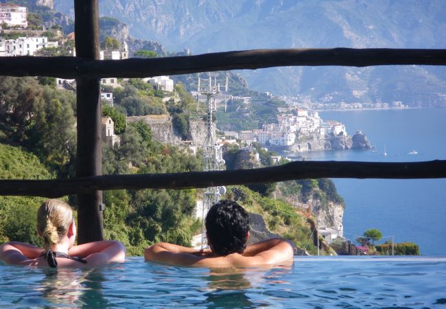 Villa/Dettached house in Amalfi - Villa Alba di Amalfi - With infinity pool and sea