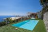 Villa in Pogerola - Villa Gioiello - Sea view pool with chromotherapy