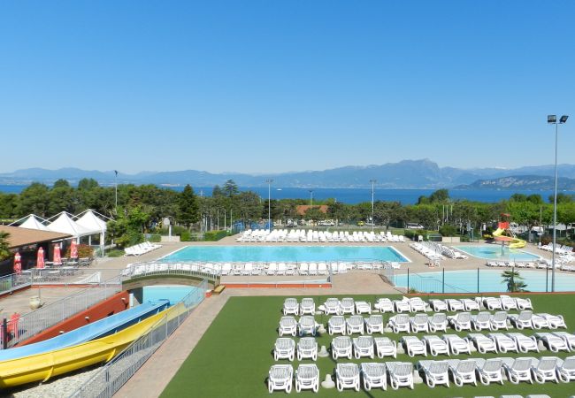 Apartment in Lazise - Regarda – apartment Rosa Baccarat 5 with free entrance to camping and beach