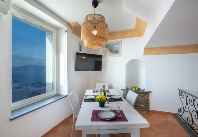 Villa/Dettached house in Praiano - Villa Cimino - Central Villa Stunning Sea View 