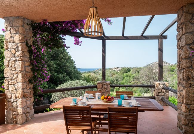 Apartment in Porto Rotondo - I Lecci 3 - Sea view terrace and privacy in Porto Rotondo