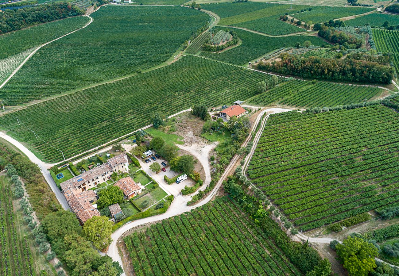 Townhouse in Lazise - Regarda - Countryhouse Nocino 2 in the middle of Lake Garda vineyards