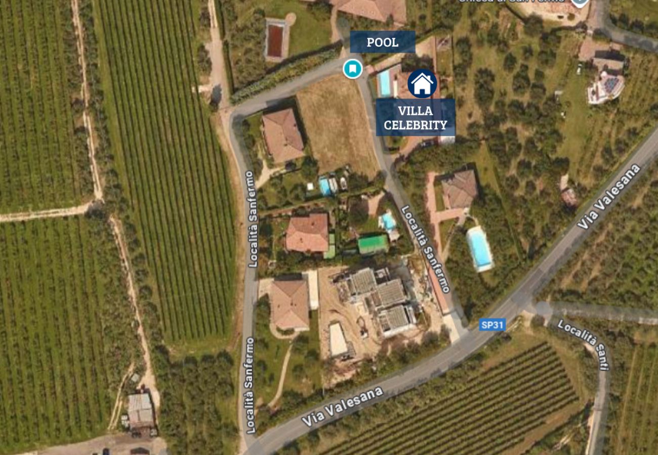 Villa in Lazise - Regarda - Villa Celebrity with pool and stunning lake view